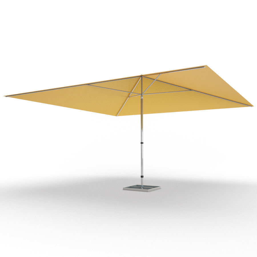 Parasol Set sunbrella patio umbrella 3D model_5
