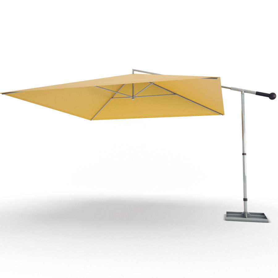 Parasol Set sunbrella patio umbrella 3D model_3