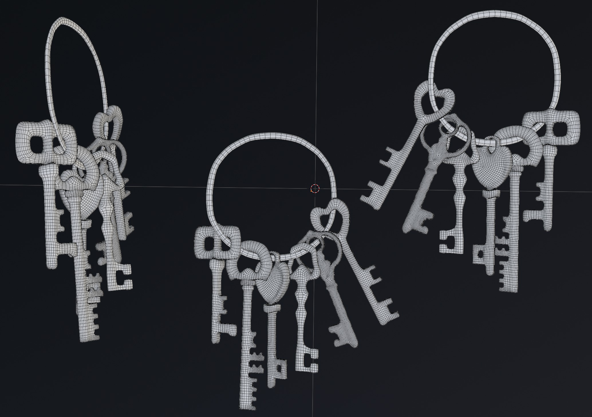 Magic Keys And Locks 3D model_12