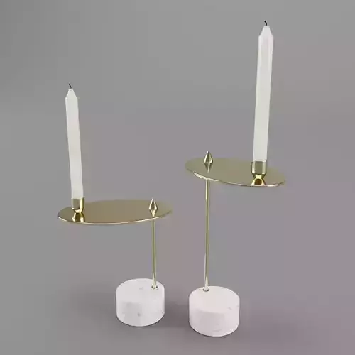 John Richard Counter Balanced Candleholders