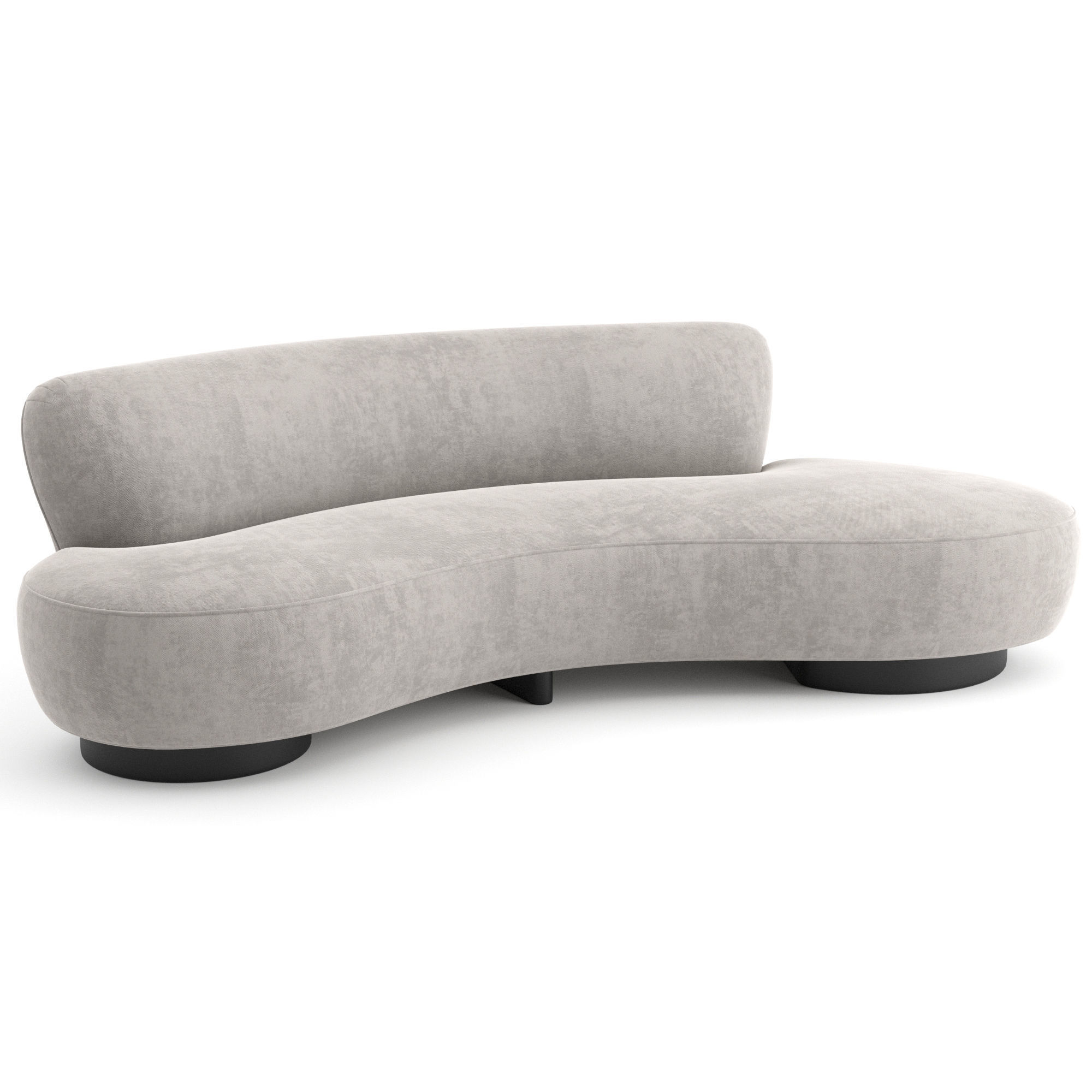 Mini Sofa by Vladimir Kagan 3D model_3