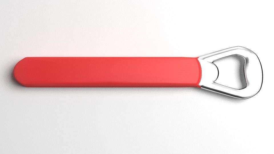 Bottle Opener 3D model_1
