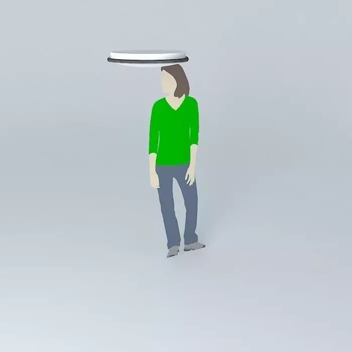 Apply Ring Lamp Interior  3D model_0