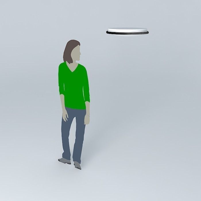 Apply Ring Lamp Interior  3D model_1