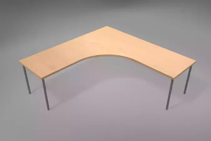Office Desk 3D Model