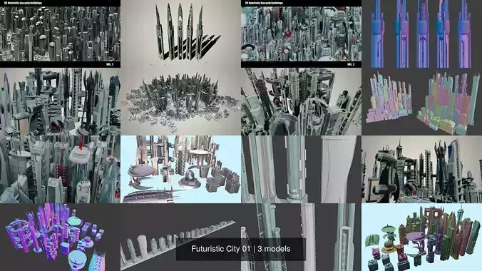 Futuristic City 01