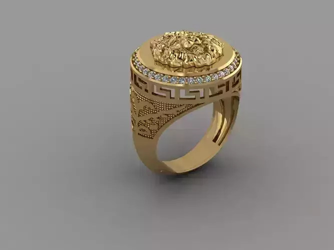 aslanli grekli yuzuk