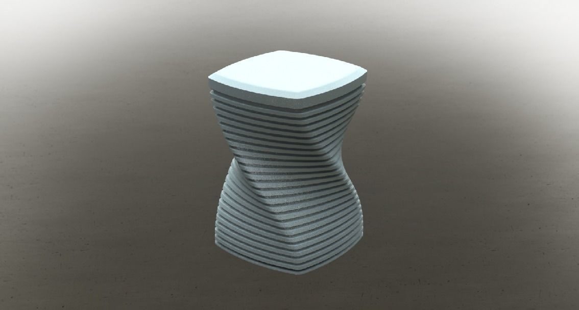 Modern Mini Table 3D print model_41