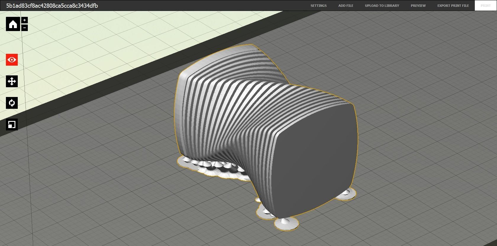 Modern Mini Table 3D print model_38