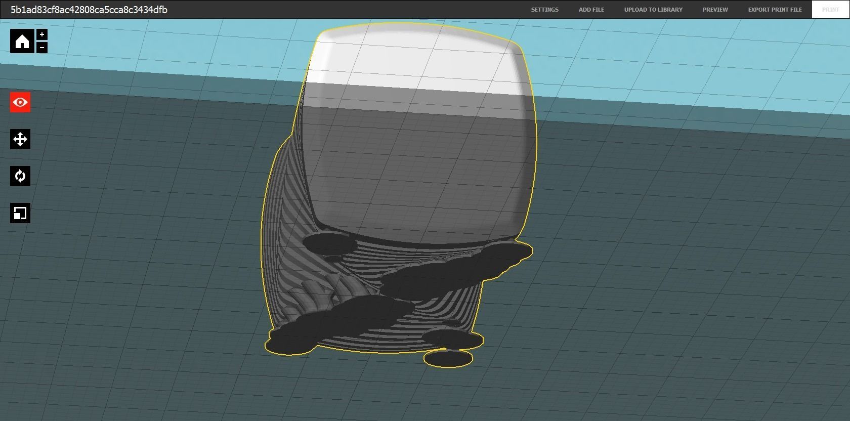 Modern Mini Table 3D print model_40