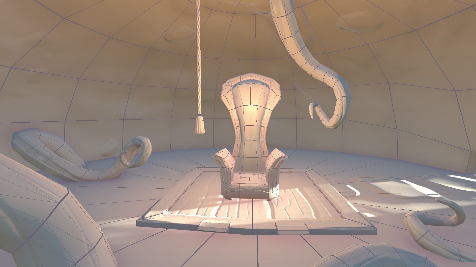 Alice In Wonderland Package Low-poly 3D model_3