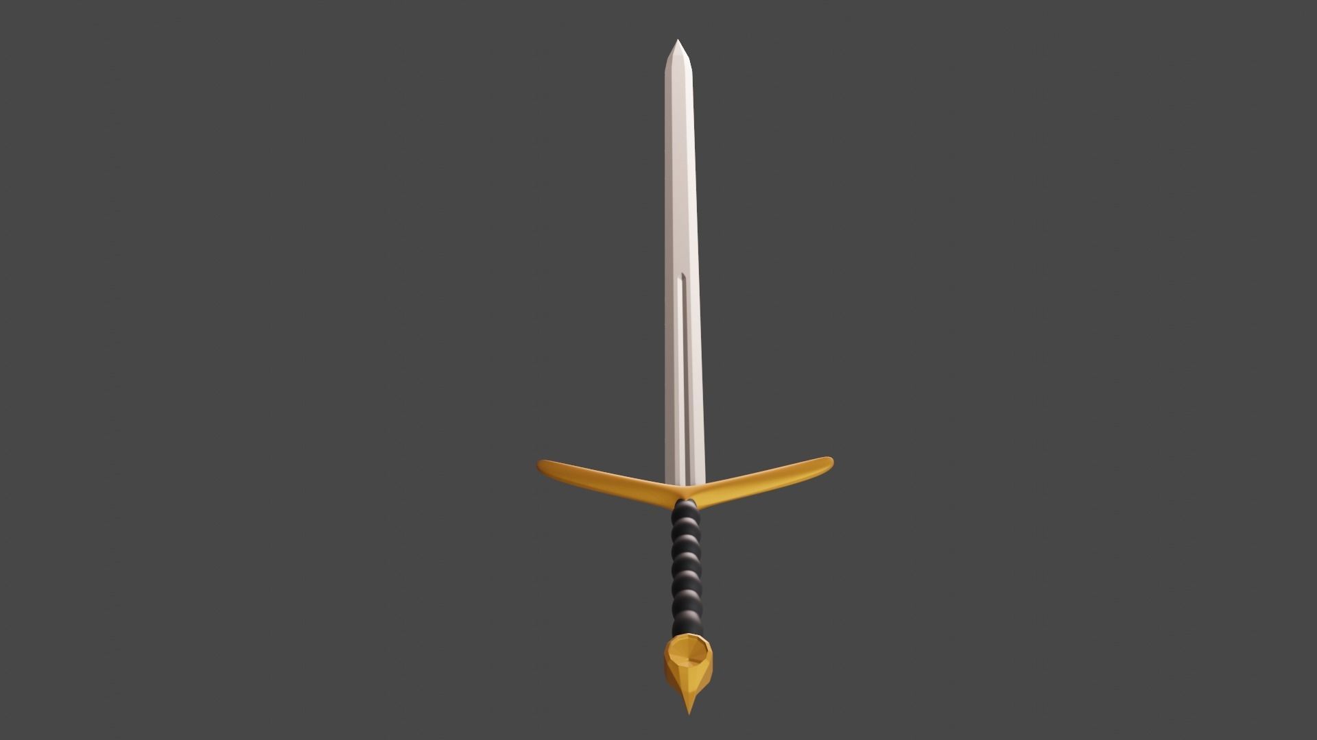 BroadSword sword 3D model_3