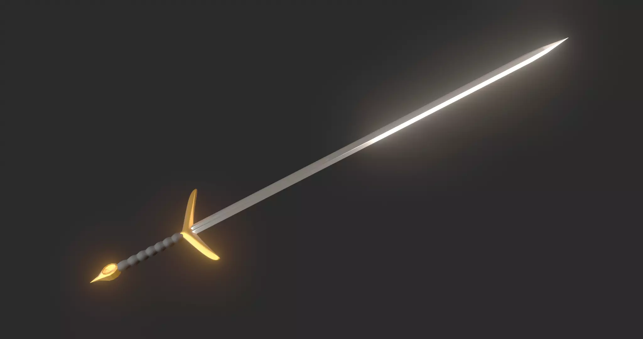BroadSword sword 3D model_0