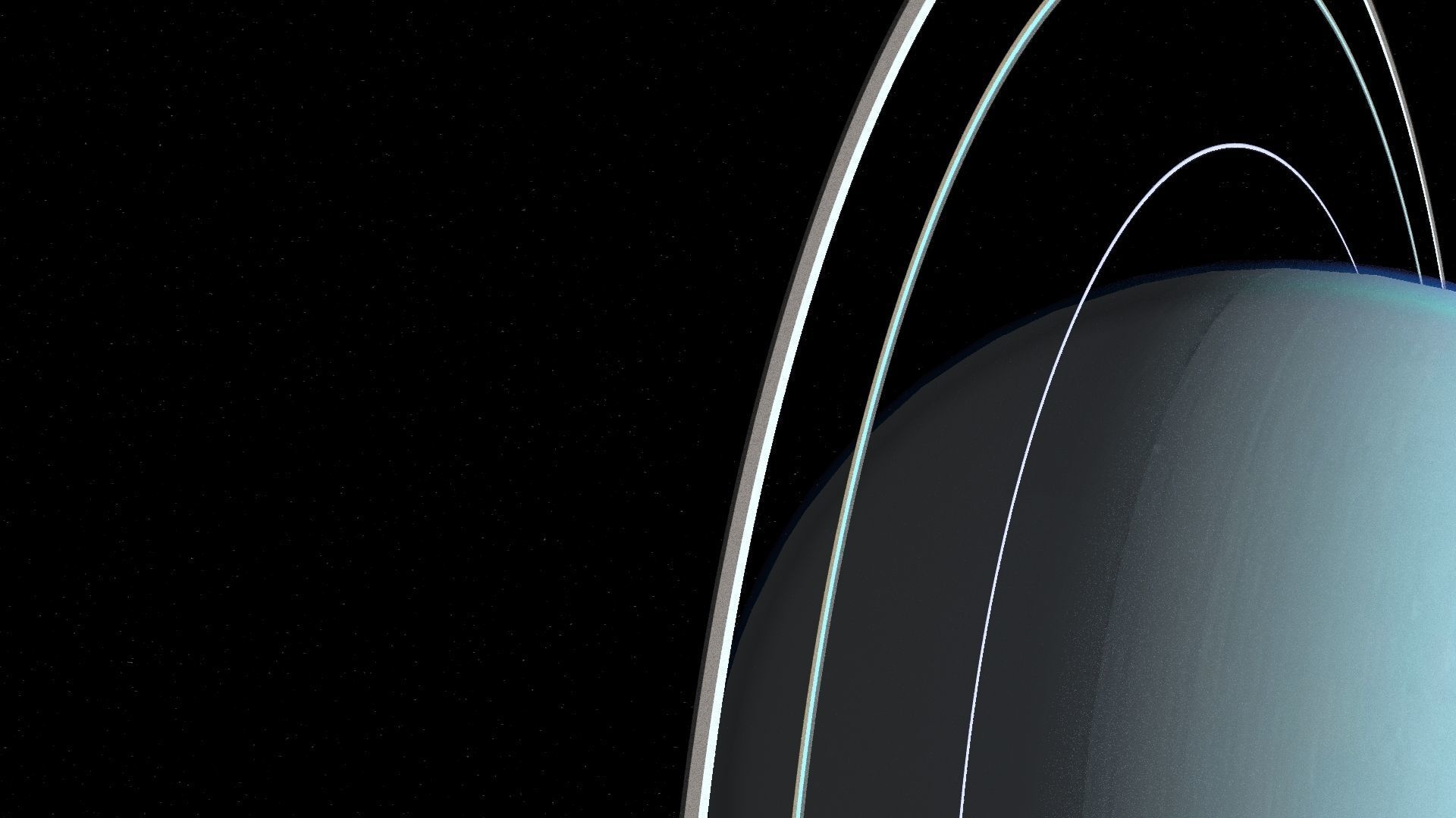 uranus 3d max corona rander model 3D model 3D model 3D model_25