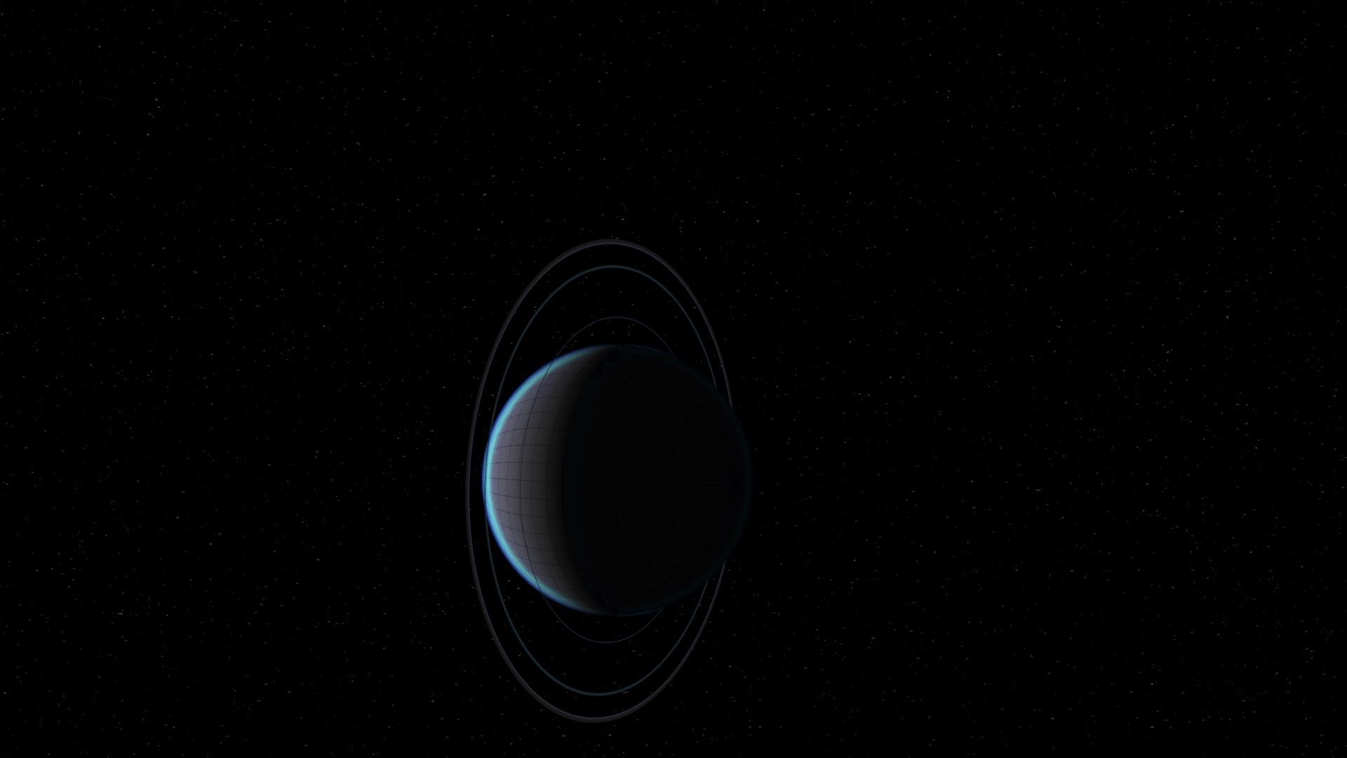 uranus 3d max corona rander model 3D model 3D model 3D model_17