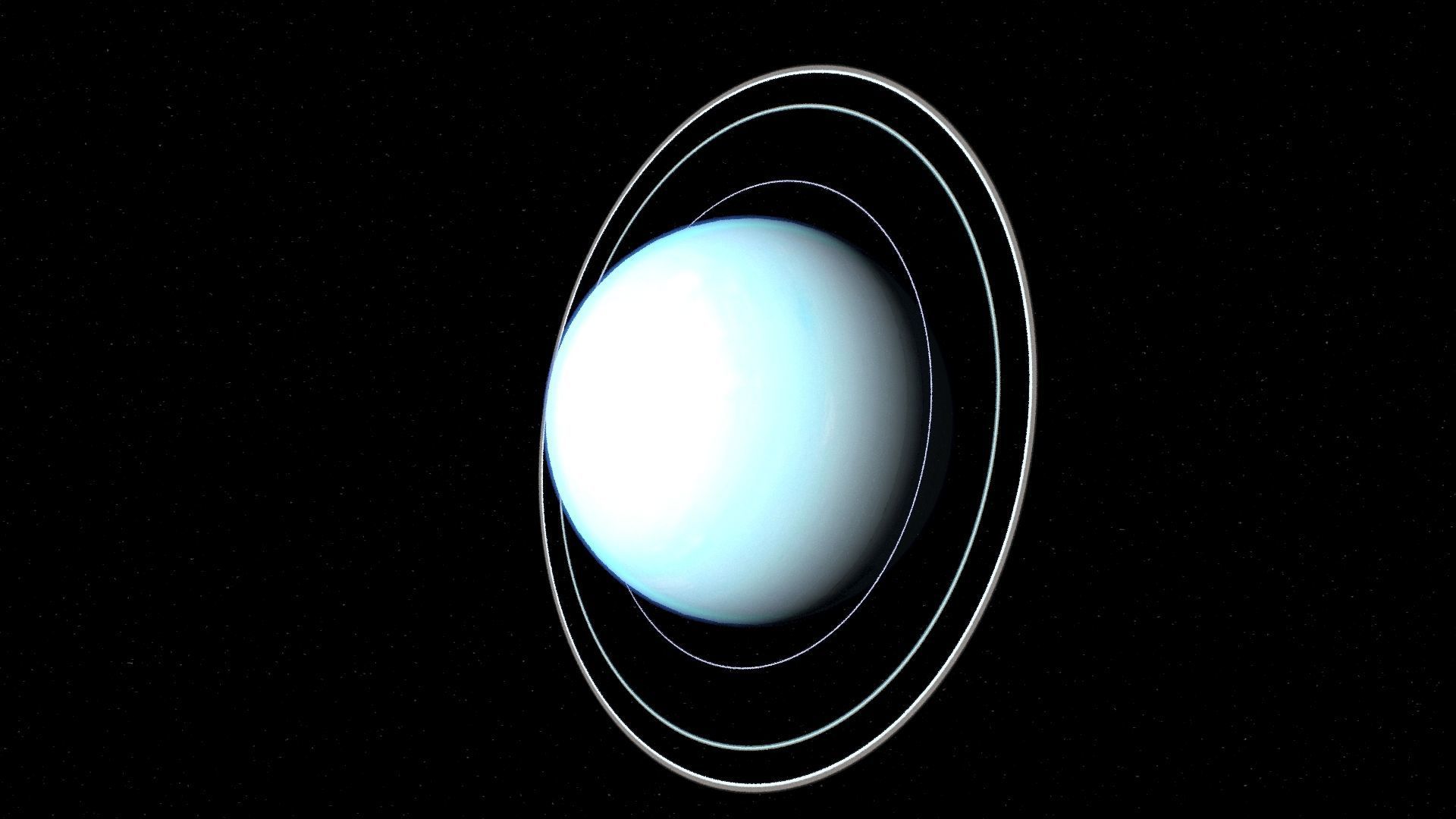 uranus 3d max corona rander model 3D model 3D model 3D model_1