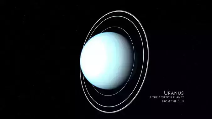 uranus 3d max corona rander model 3D model 3D model 3D model
