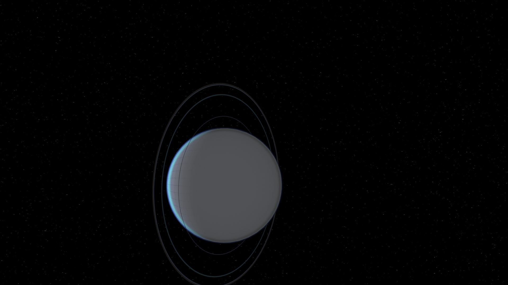 uranus 3d max corona rander model 3D model 3D model 3D model_18