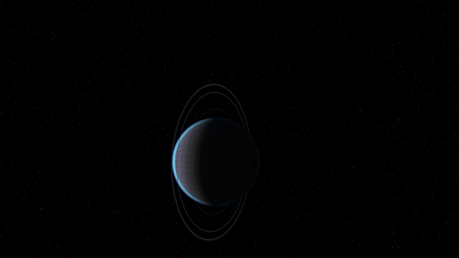 uranus 3d max corona rander model 3D model 3D model 3D model_16