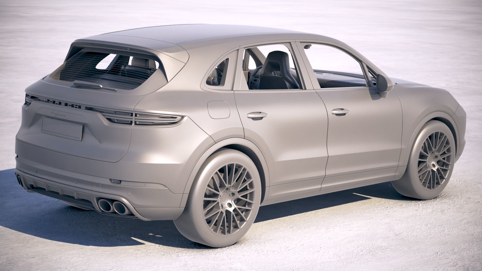 Porsche Cayenne S 2018 3D model_27