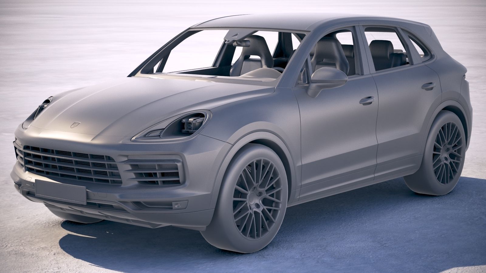 Porsche Cayenne S 2018 3D model_24