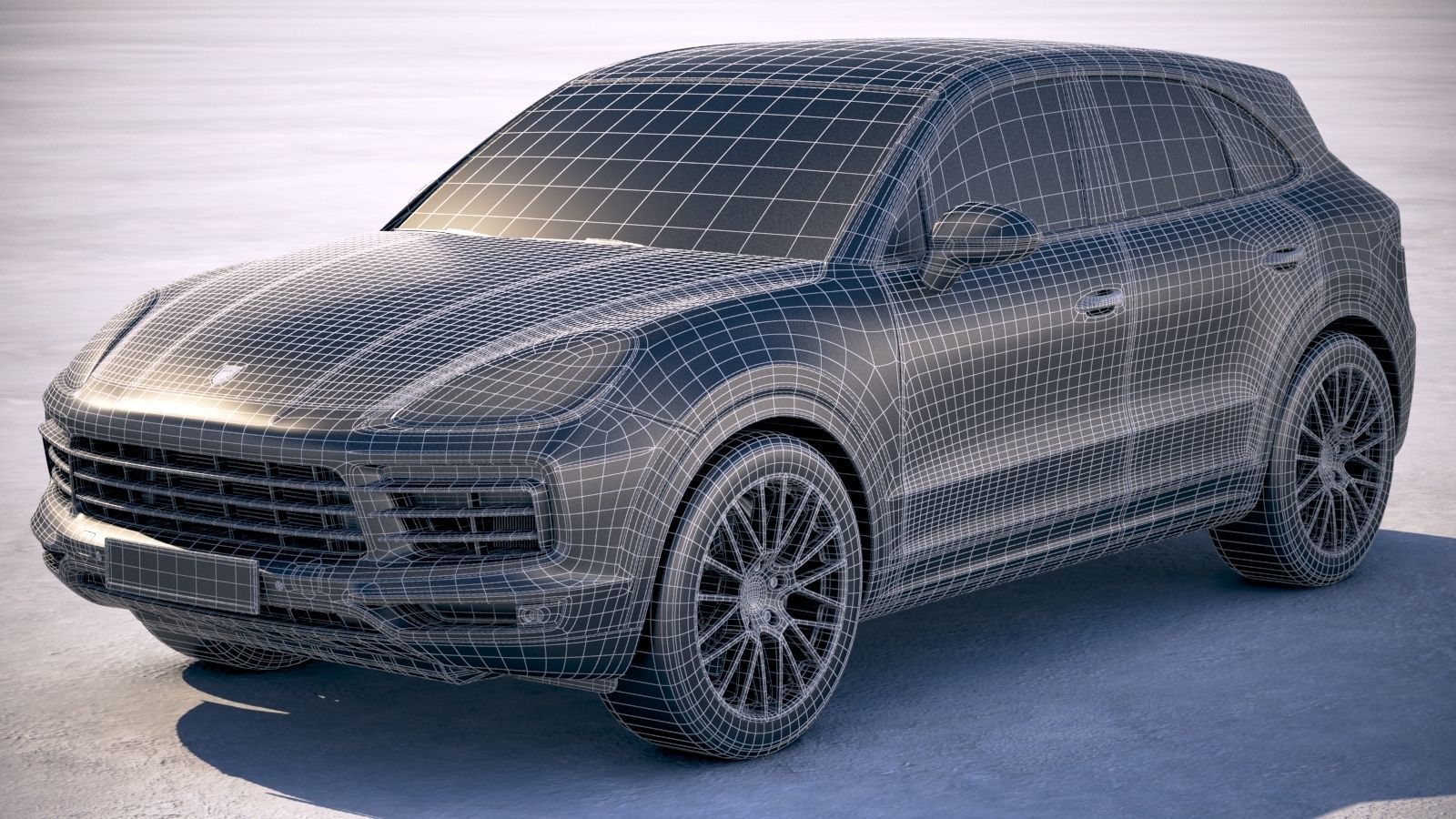 Porsche Cayenne S 2018 3D model_30