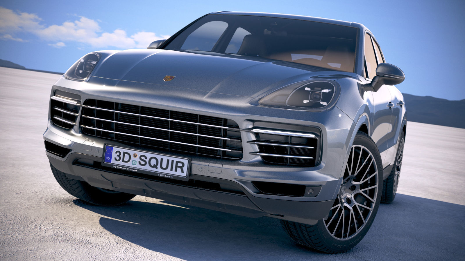 Porsche Cayenne S 2018 3D model_19