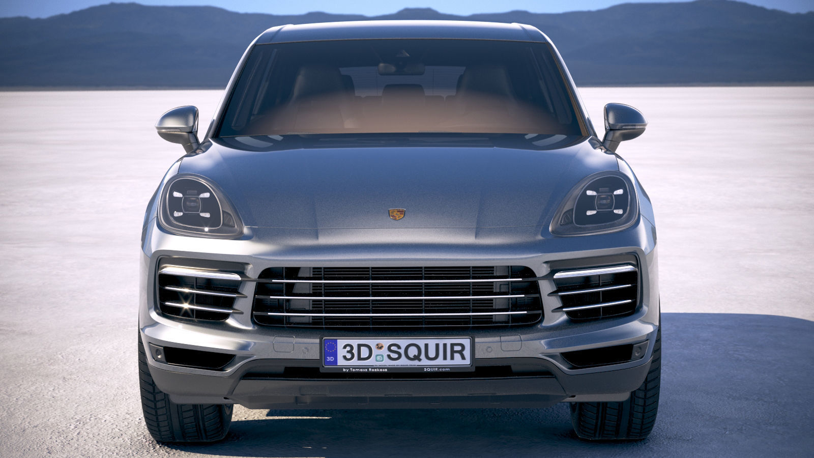 Porsche Cayenne S 2018 3D model_9