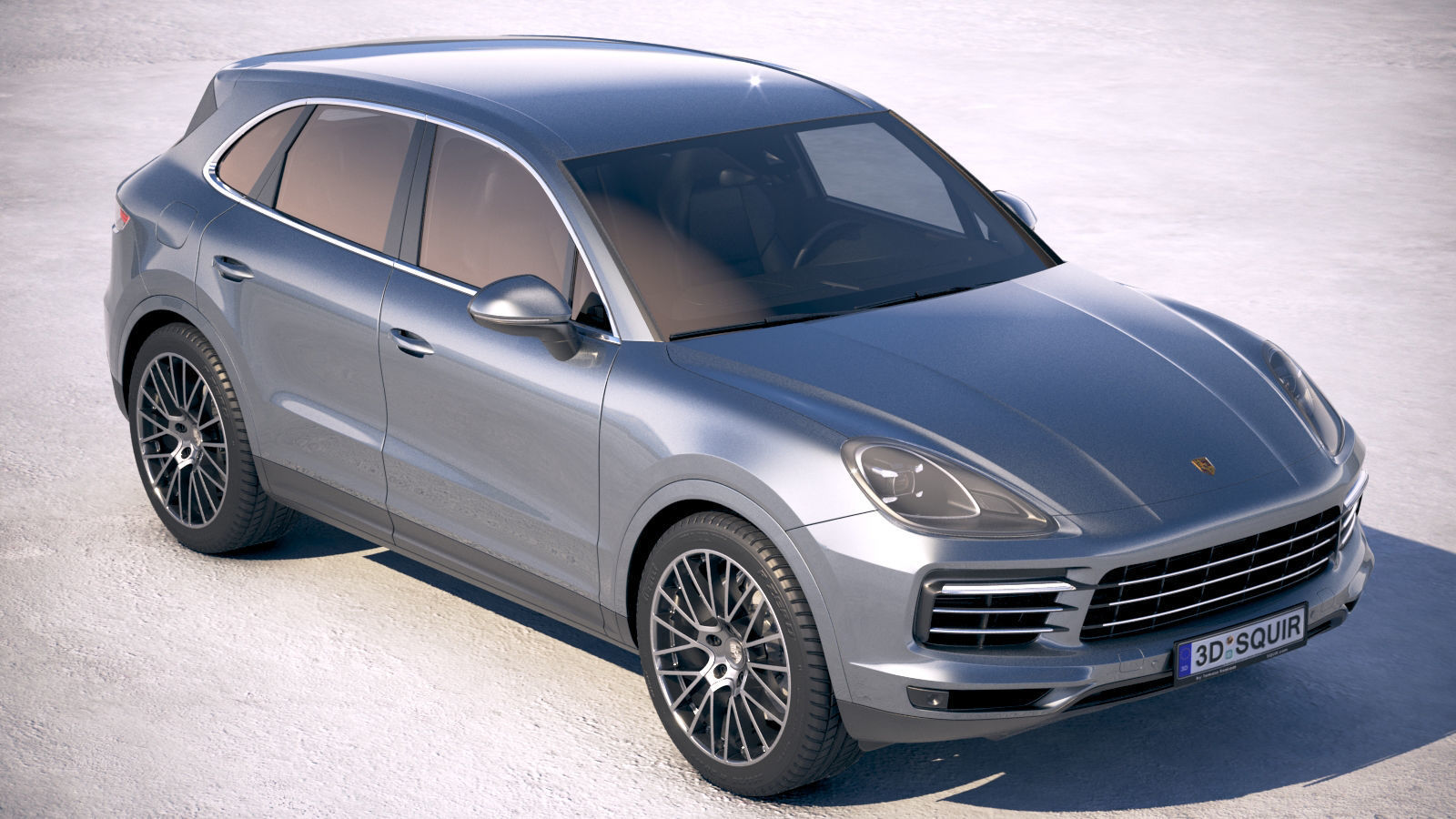 Porsche Cayenne S 2018 3D model_11
