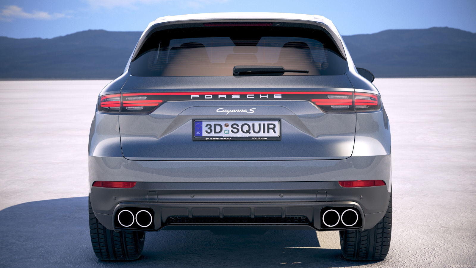 Porsche Cayenne S 2018 3D model_10