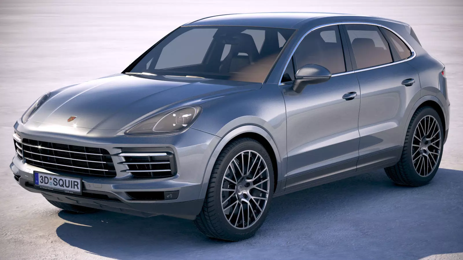 Porsche Cayenne S 2018 3D model_0