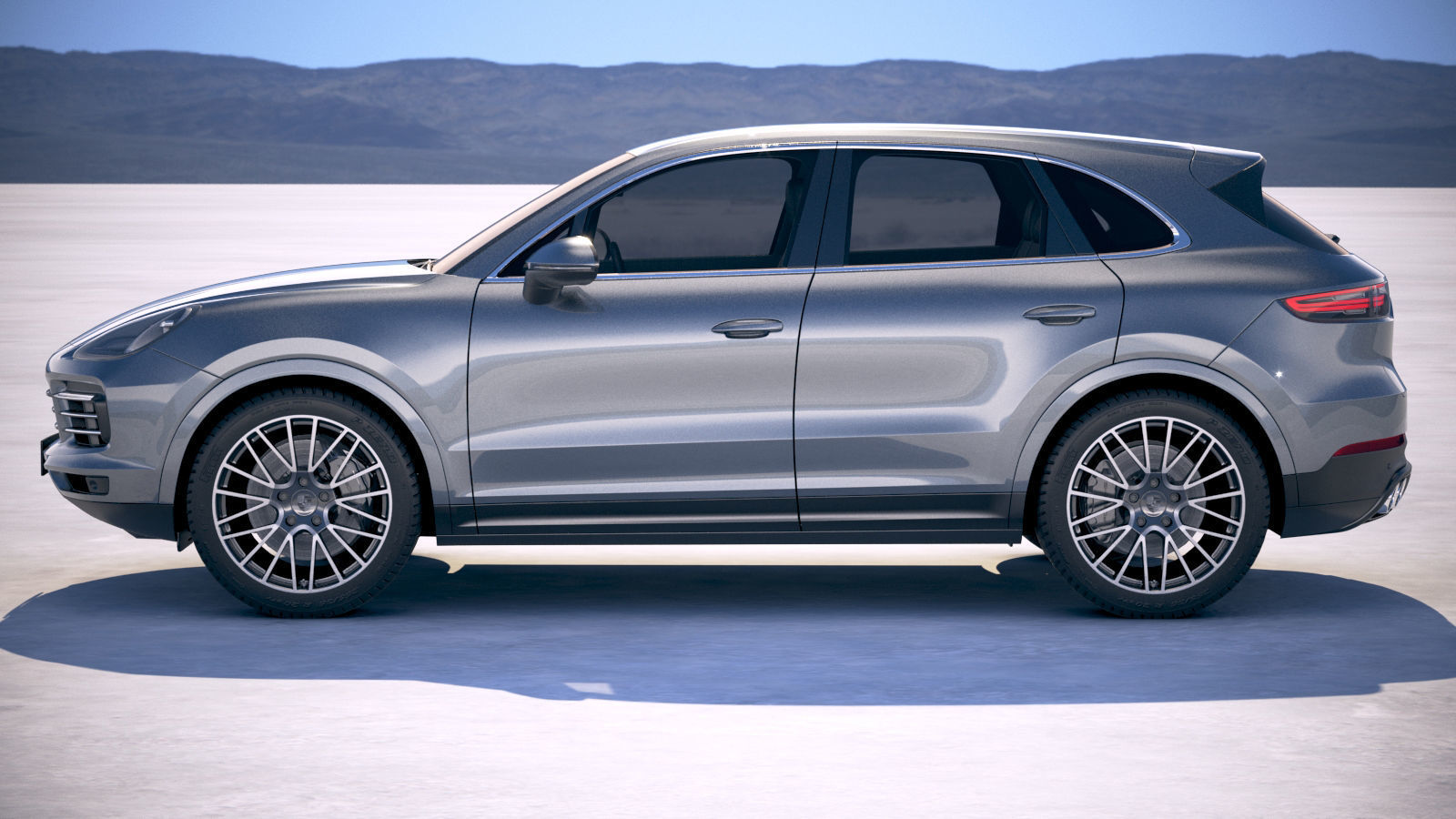 Porsche Cayenne S 2018 3D model_6