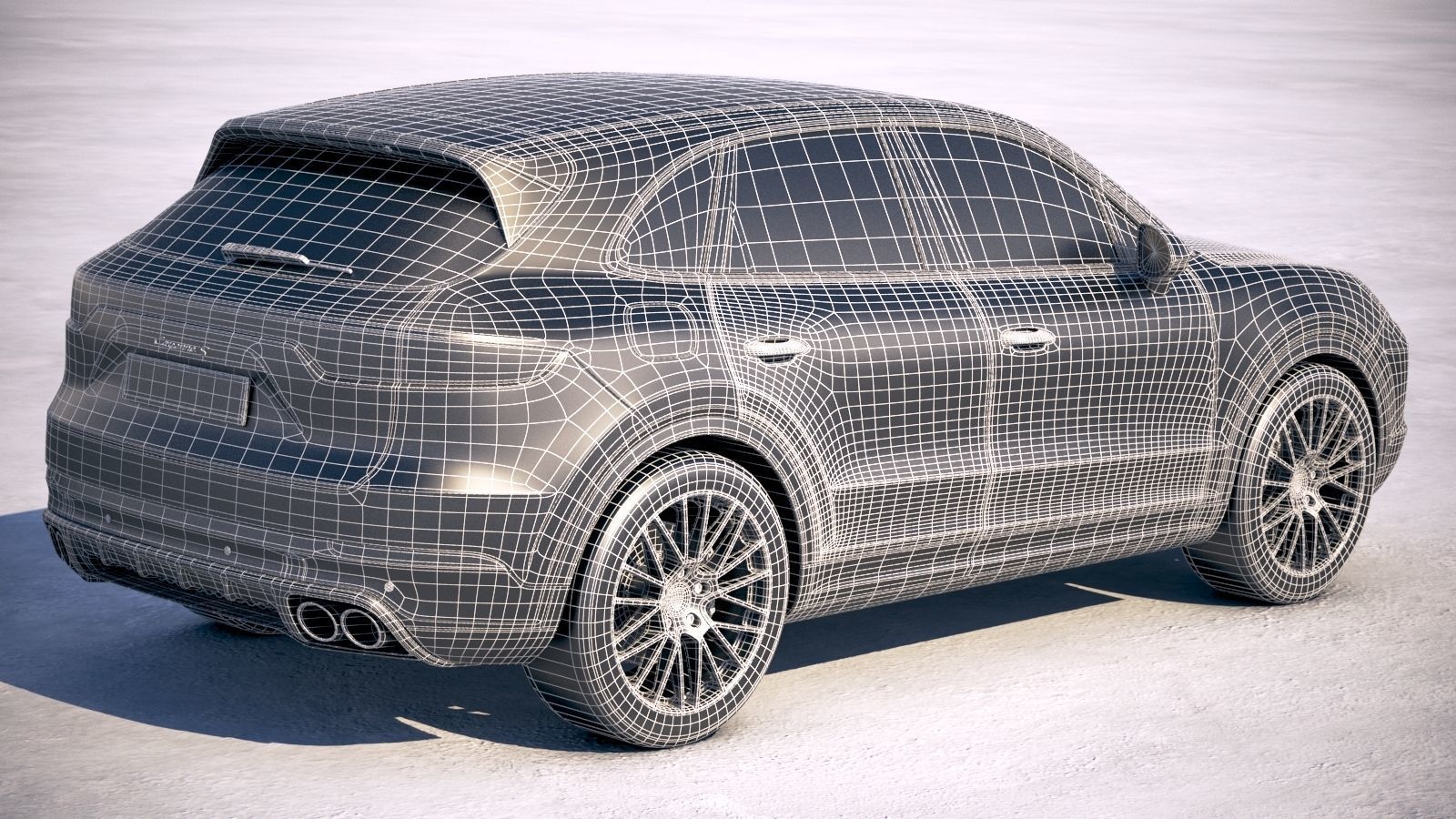 Porsche Cayenne S 2018 3D model_31