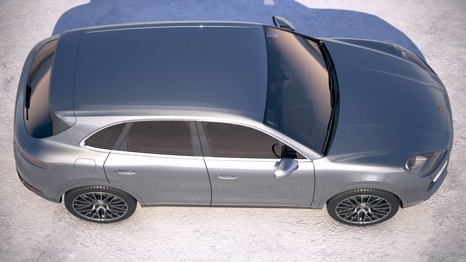 Porsche Cayenne S 2018 3D model_7