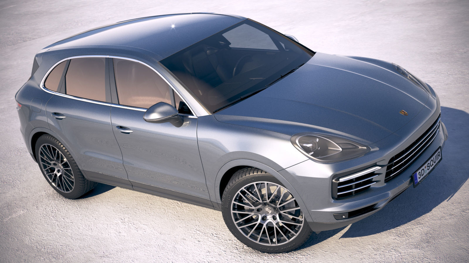 Porsche Cayenne S 2018 3D model_17