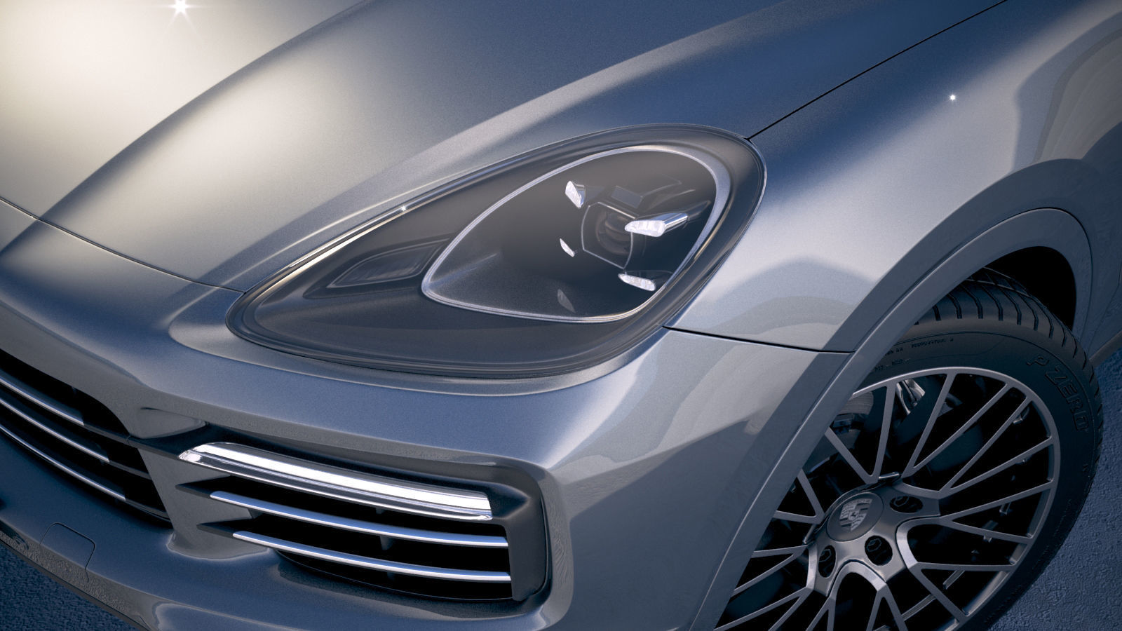 Porsche Cayenne S 2018 3D model_21