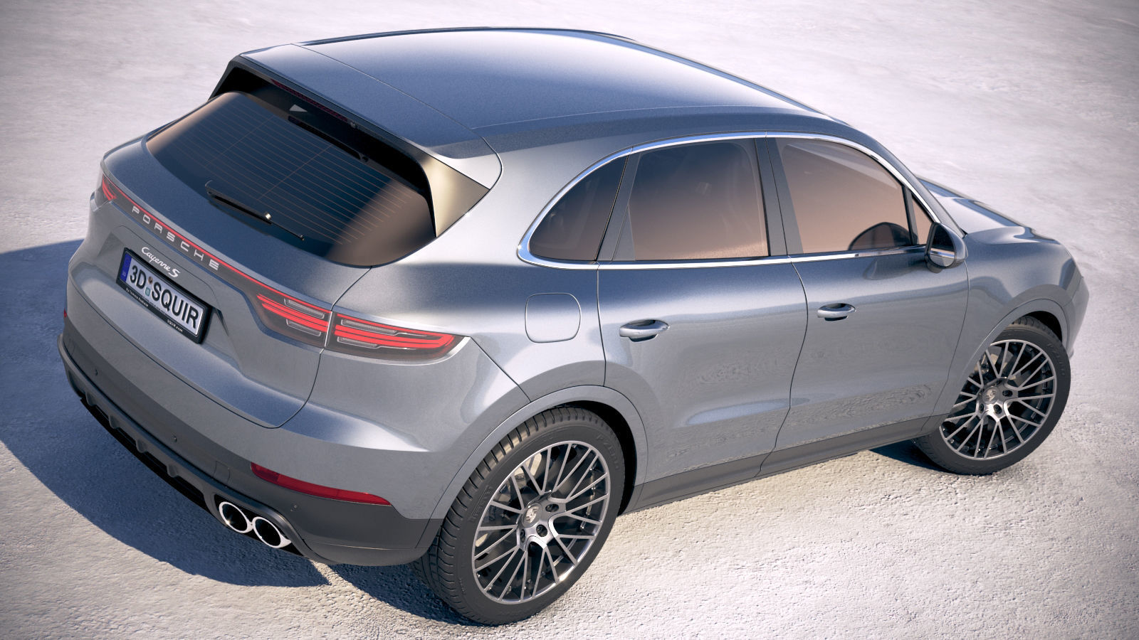 Porsche Cayenne S 2018 3D model_18