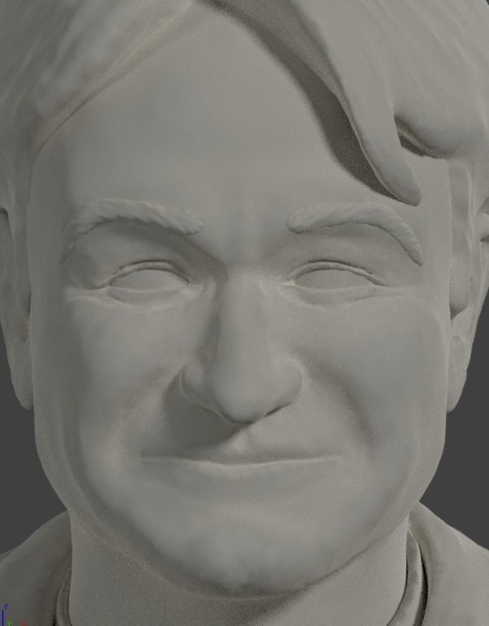 Robin Williams 3D print model_4