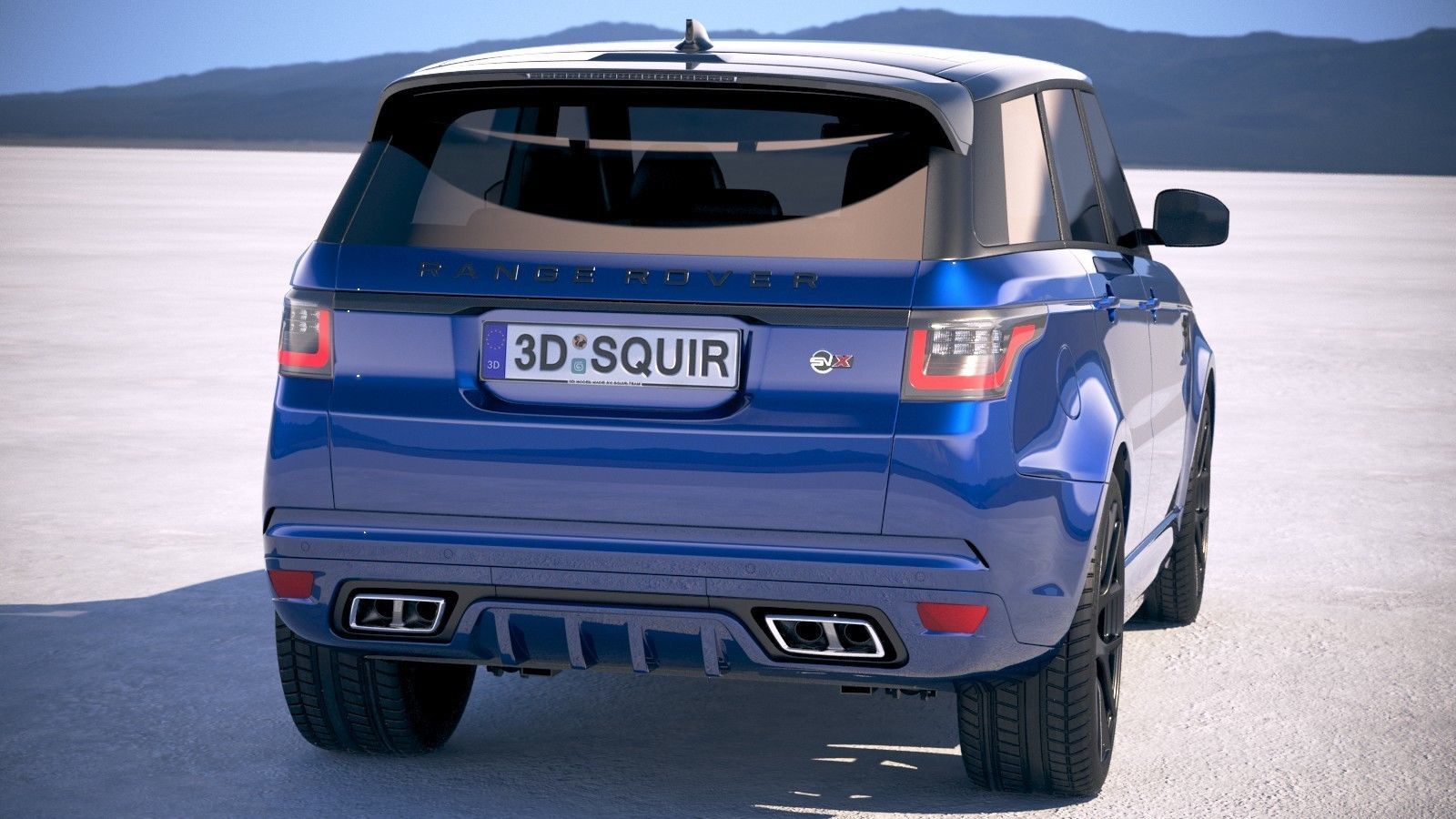 Range Rover Sport SVR 2018 3D model_5