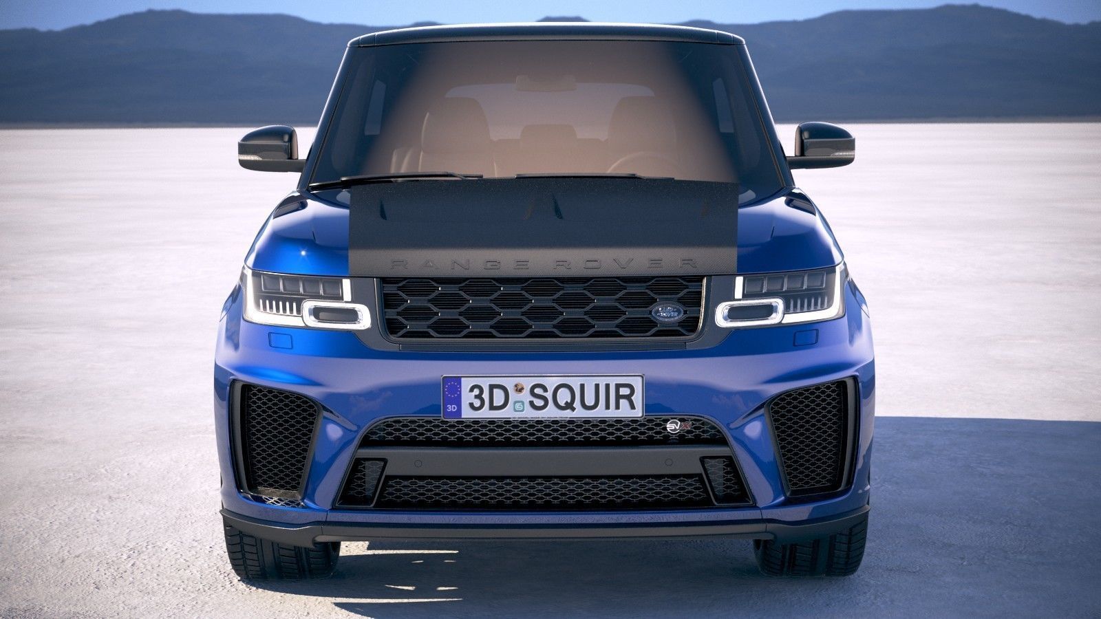 Range Rover Sport SVR 2018 3D model_9