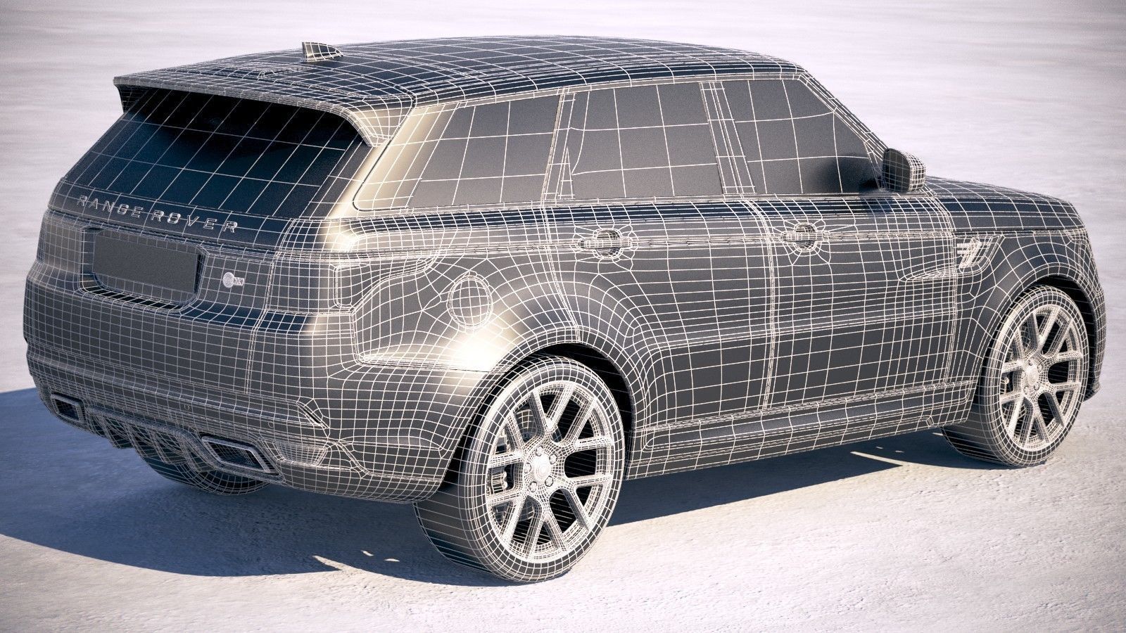Range Rover Sport SVR 2018 3D model_20