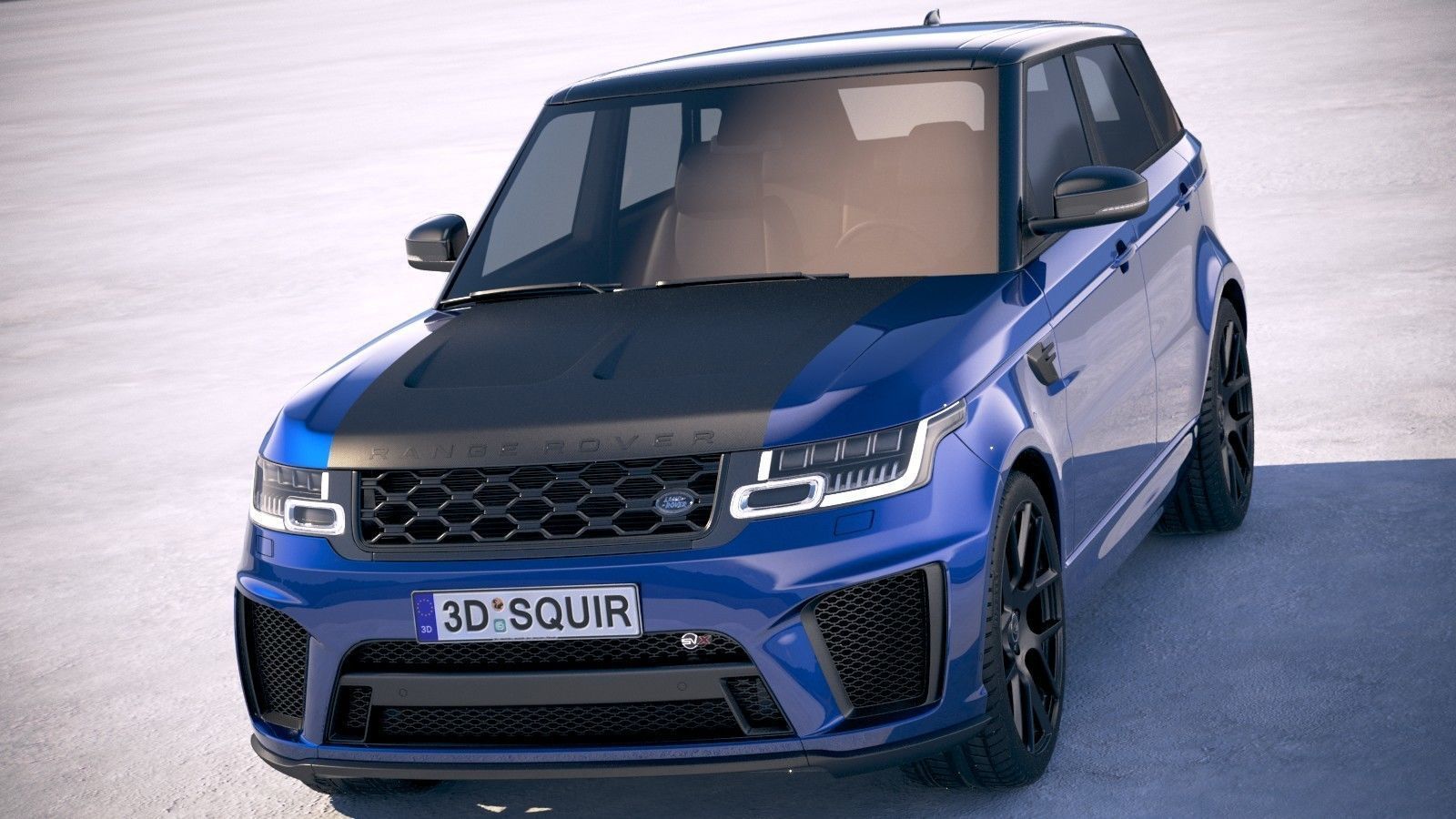 Range Rover Sport SVR 2018 3D model_1