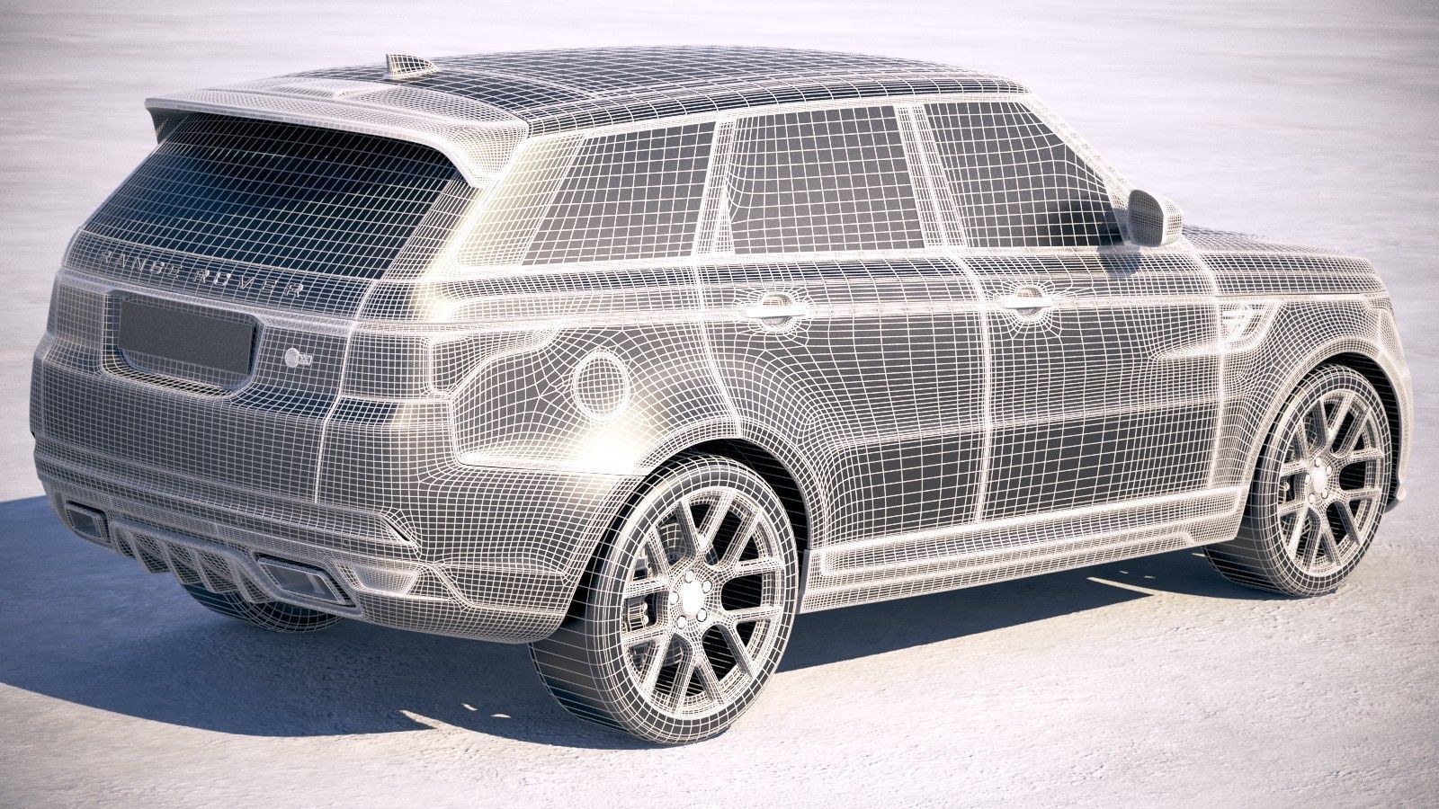 Range Rover Sport SVR 2018 3D model_18