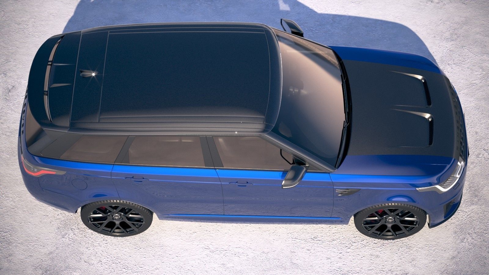 Range Rover Sport SVR 2018 3D model_7