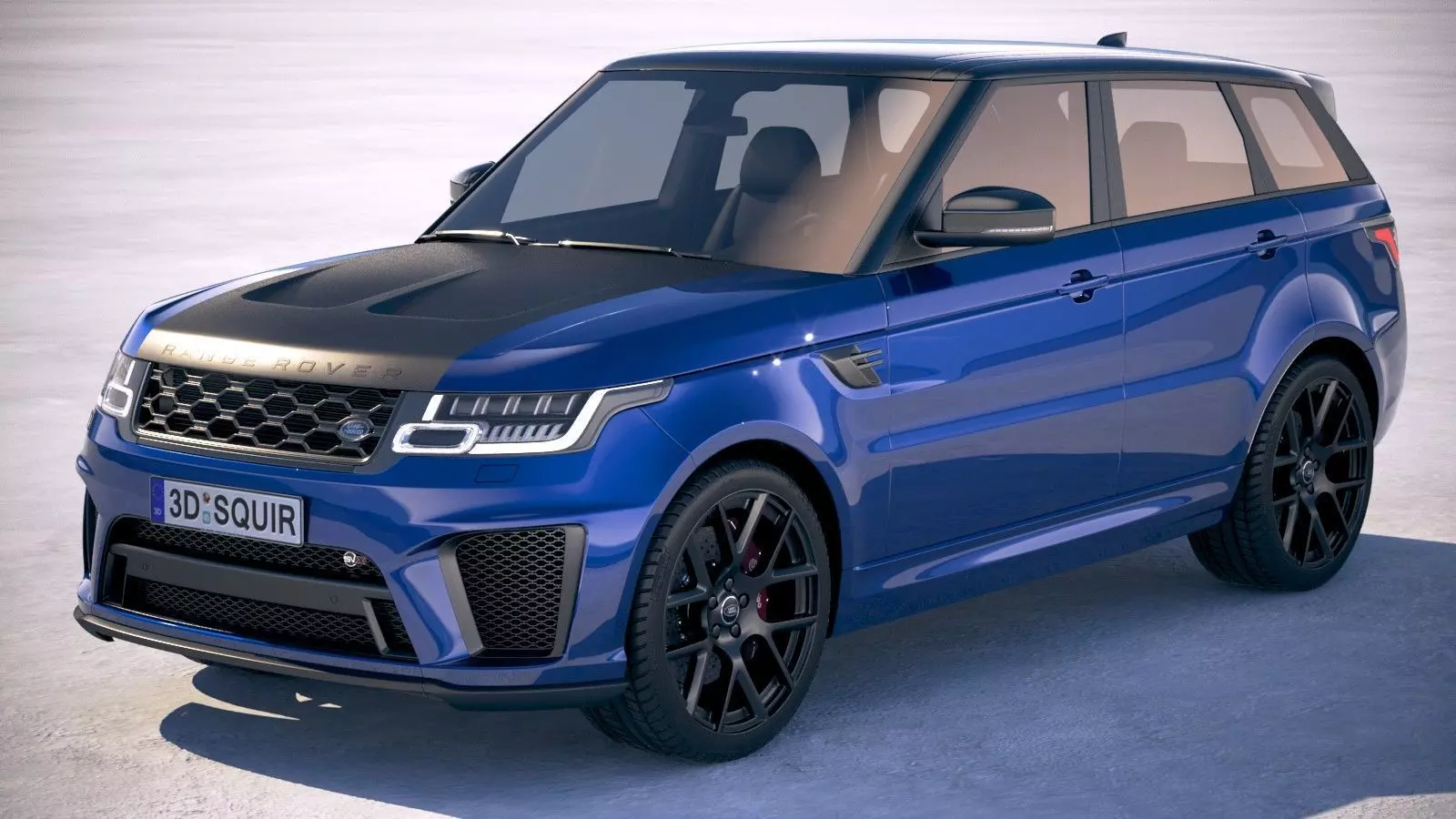Range Rover Sport SVR 2018 3D model_0