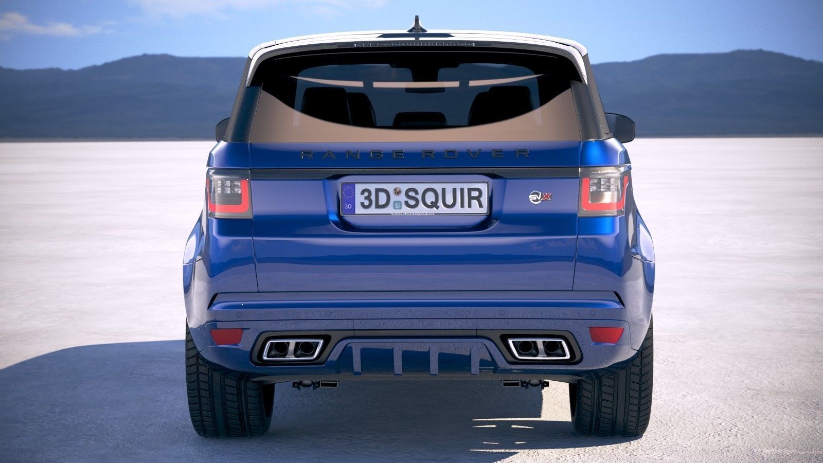 Range Rover Sport SVR 2018 3D model_10