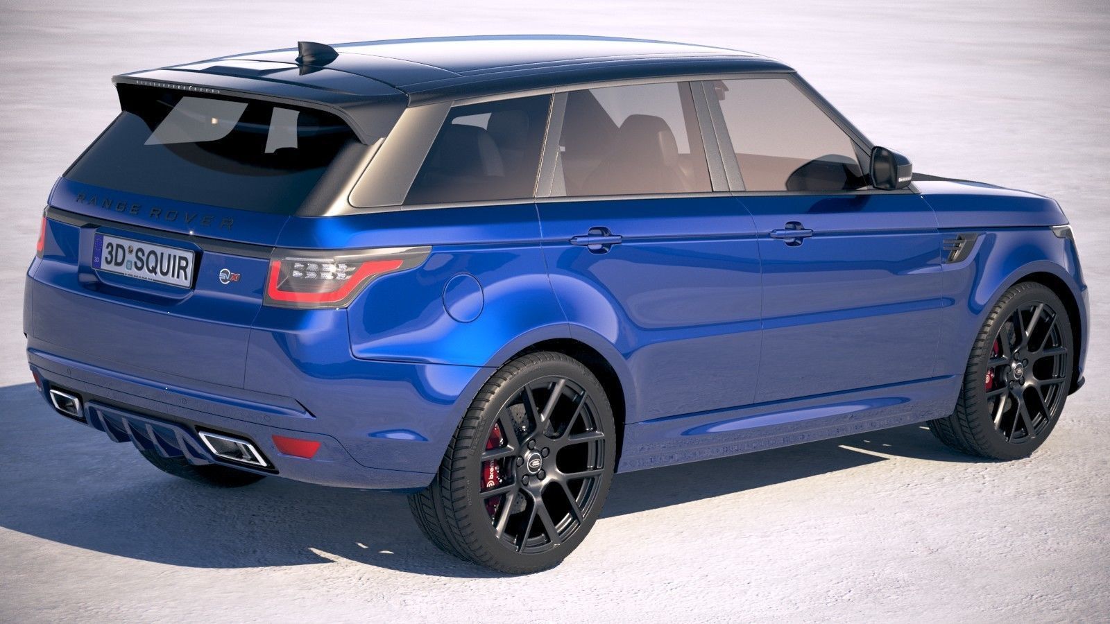 Range Rover Sport SVR 2018 3D model_4