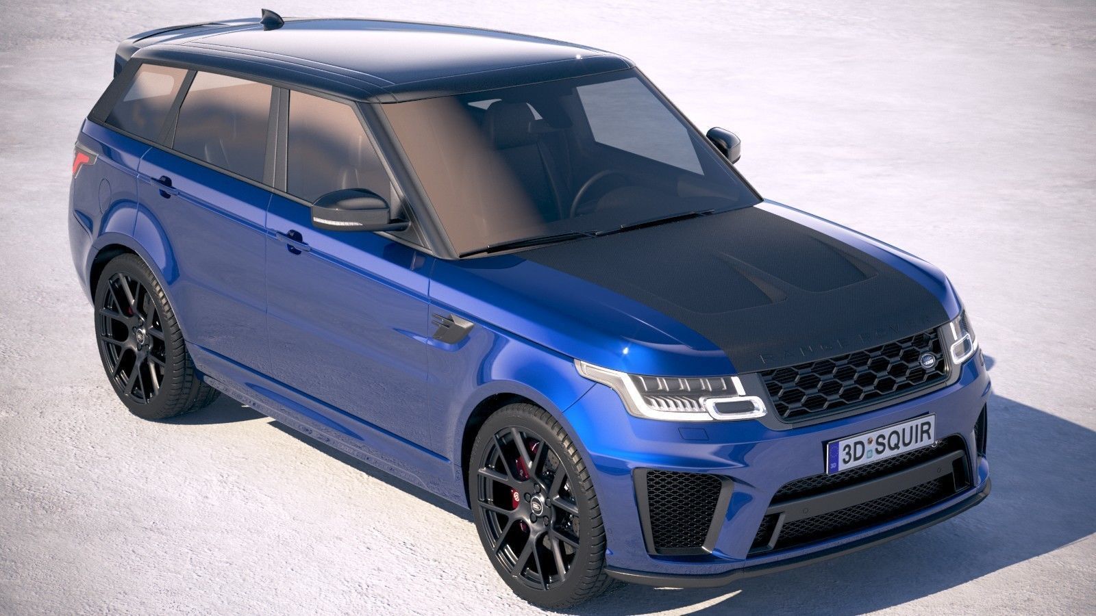 Range Rover Sport SVR 2018 3D model_11