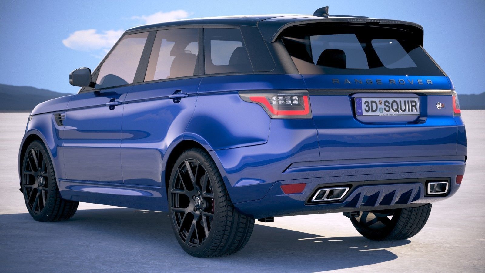 Range Rover Sport SVR 2018 3D model_13