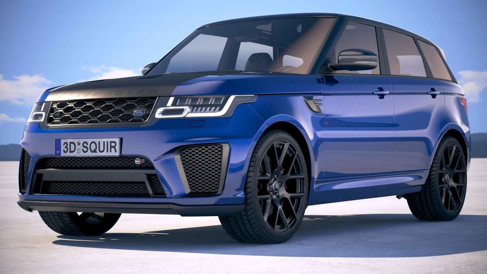 Range Rover Sport SVR 2018 3D model_12